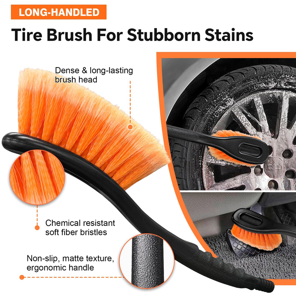 ARTIPOLY chenille microfiber cleaning head cleans surfaces with gentle abrasion.