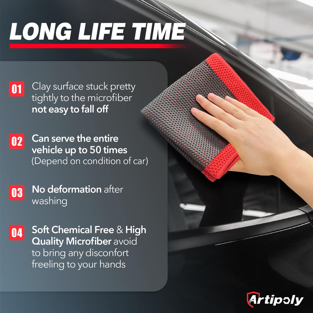 ARTIPOLY towel durability extends life up to 5-6x traditional mud strips.