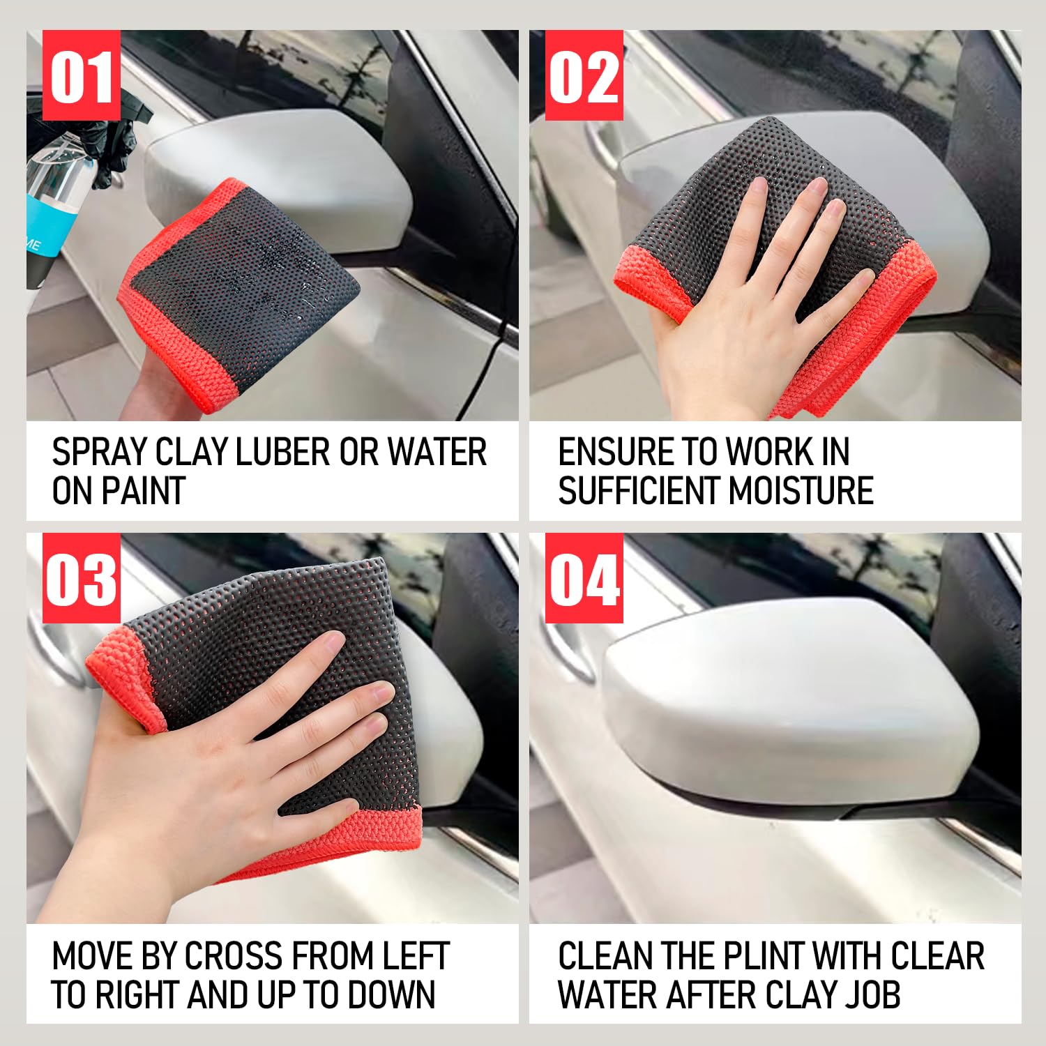 ARTIPOLY towel ideal for professional detailing in car care kit.