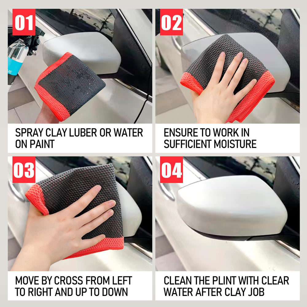 ARTIPOLY towel ideal for professional detailing in car care kit.