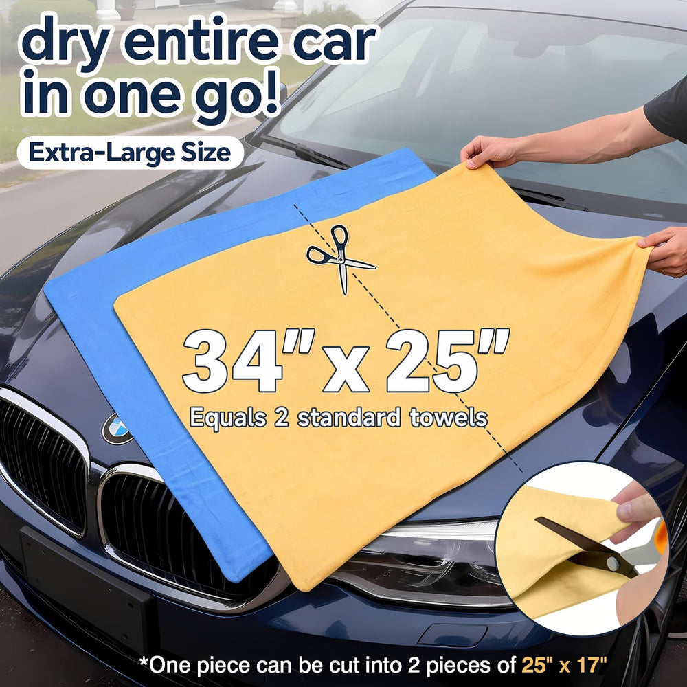 ARTIPOLY durable reusable shammy lasts for years with proper care.