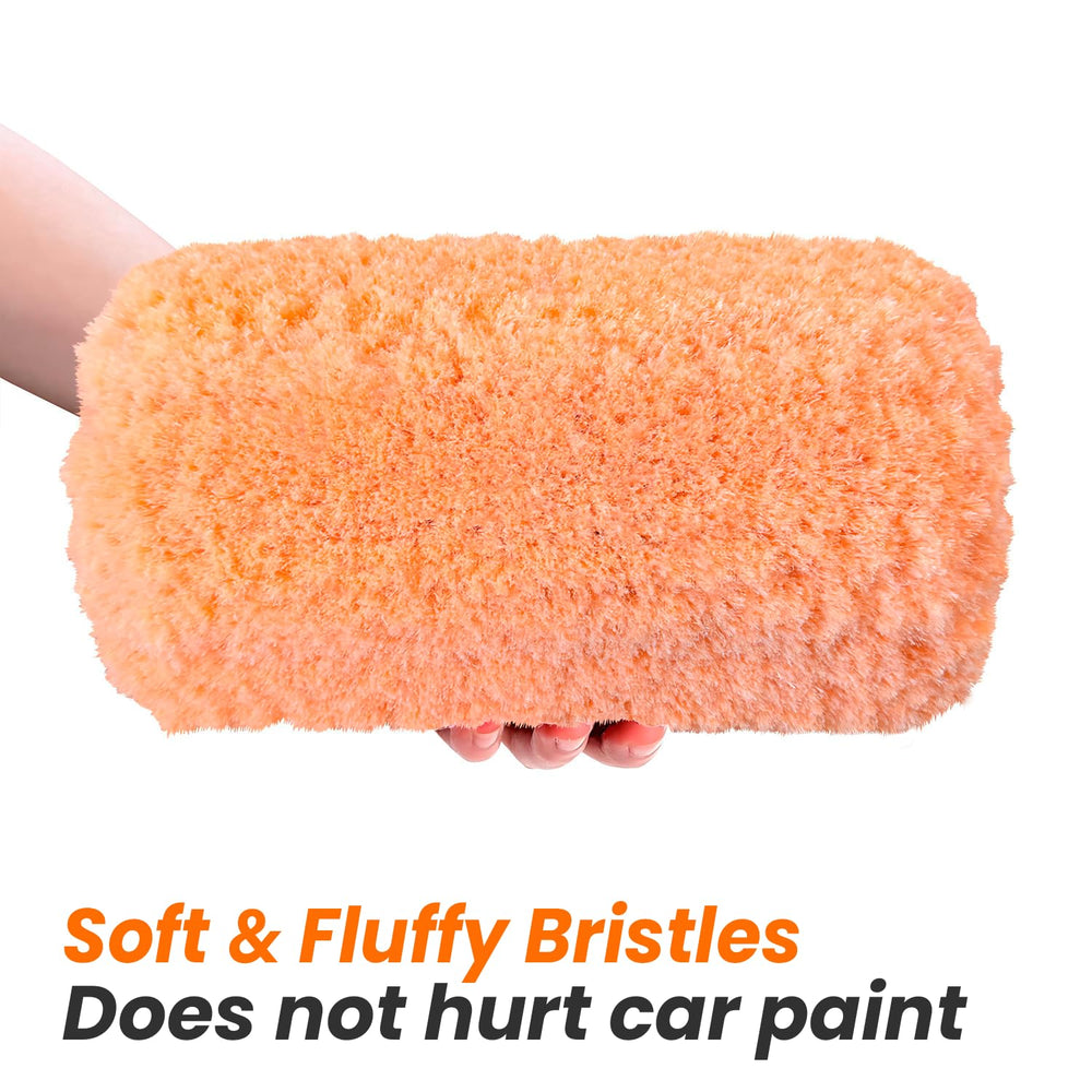 ARTIPOLY tire brush tackles wheels and rims with ease.