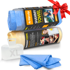 ARTIPOLY XL Shammy 34x25 dries large surfaces quickly with minimal streaks.