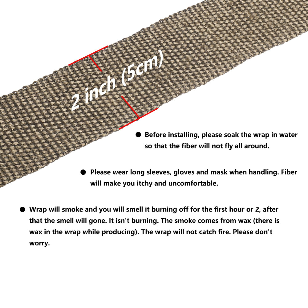 ARTR heat wrap on exhaust manifold demonstrates high-heat resistance.