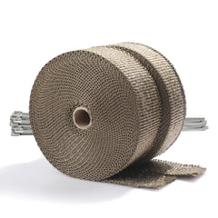 ARTR titanium exhaust wrap roll view for high-heat protection