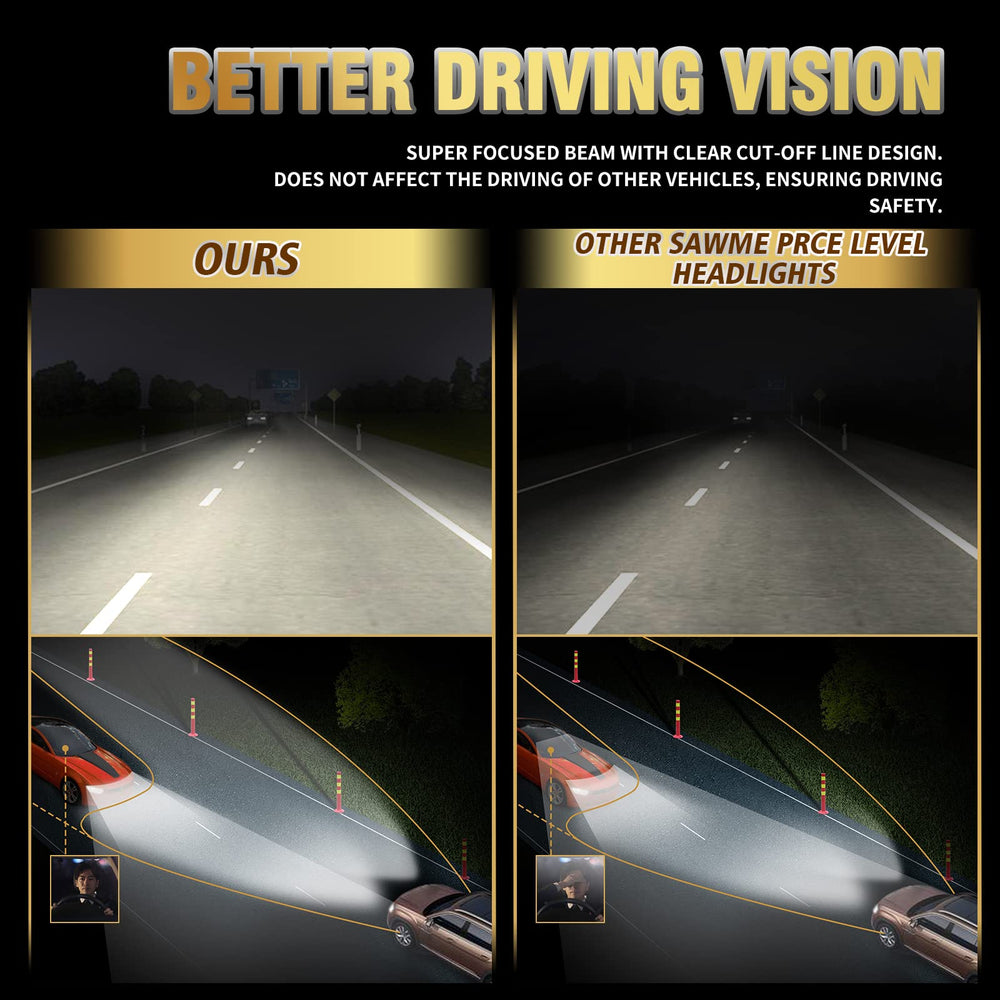 AS Autolights Camry headlight high/low brightness reflector boosts visibility at night