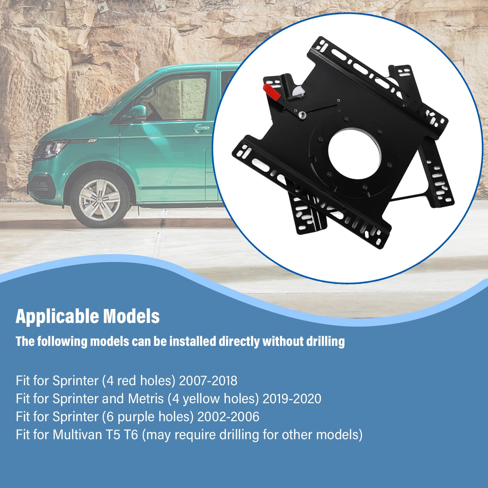 ASDJAKZP right passenger swivel base enables easy RV cabin access.