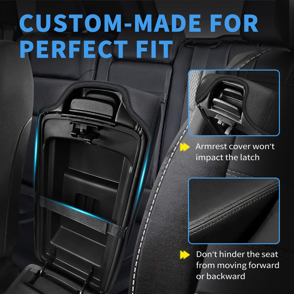 OEM-designed fit hugs Grand Cherokee armrest for a wrinkle-free look.