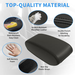 Non-slip backing keeps the cover stable while driving.