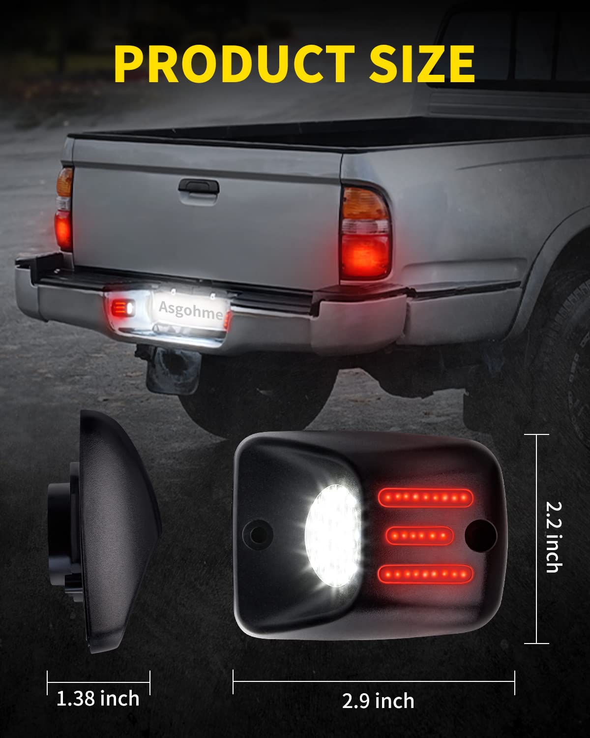 Asgohme durable ABS and PC housing resists moisture in extreme weather.