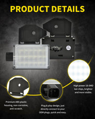 Asgohme under-hood light installation in progress