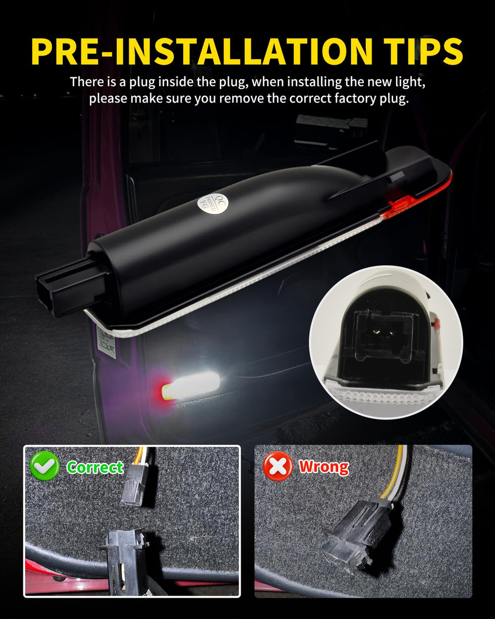 Asgohme interior lamp kit cabin illumination demonstrates even lighting.