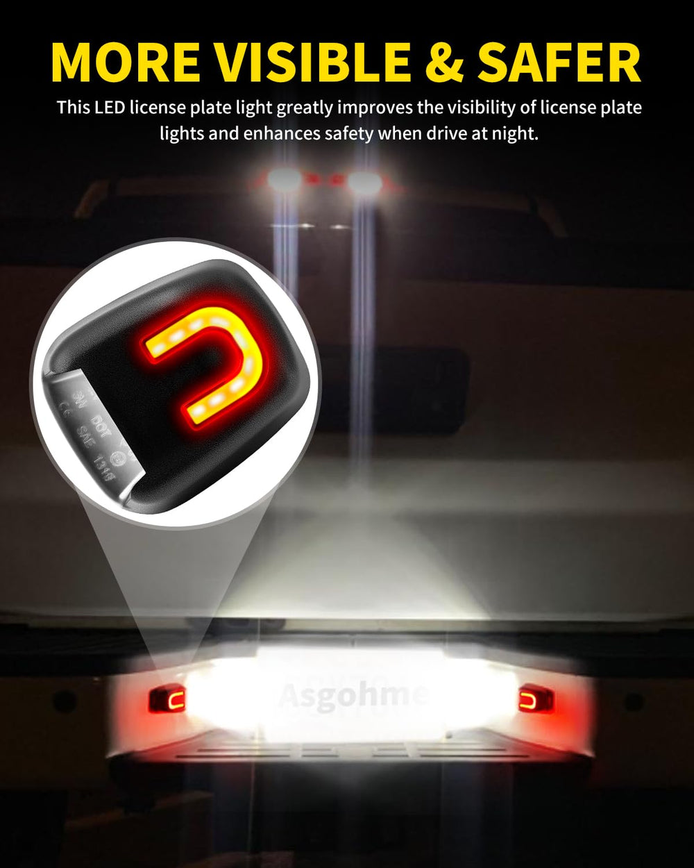 Asgohme plug-and-play design installs in minutes without rewiring.