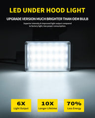 Asgohme under hood light packaging ready-to-install kit