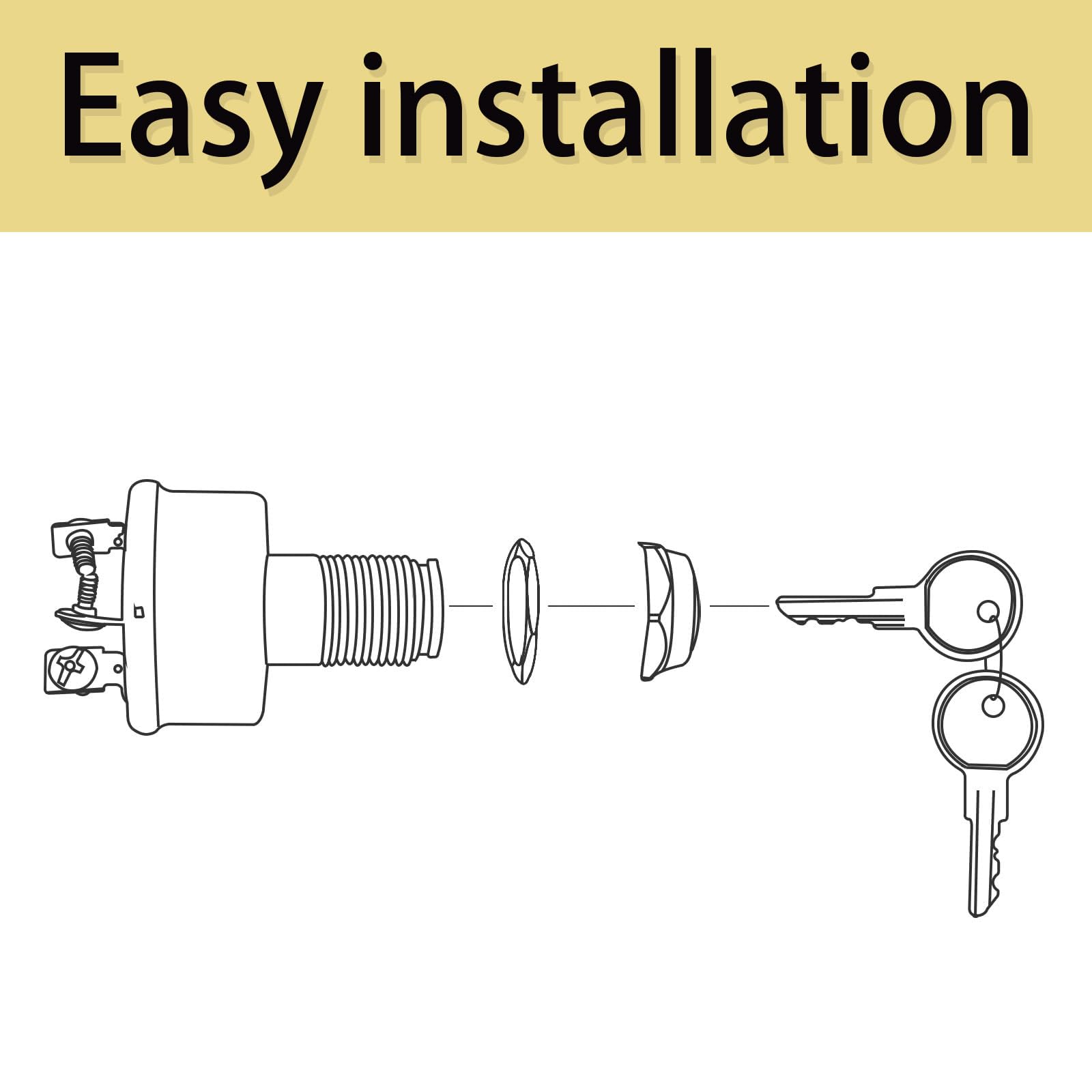Durable brass body of ASKALL MP39060-1 provides corrosion resistance at sea.