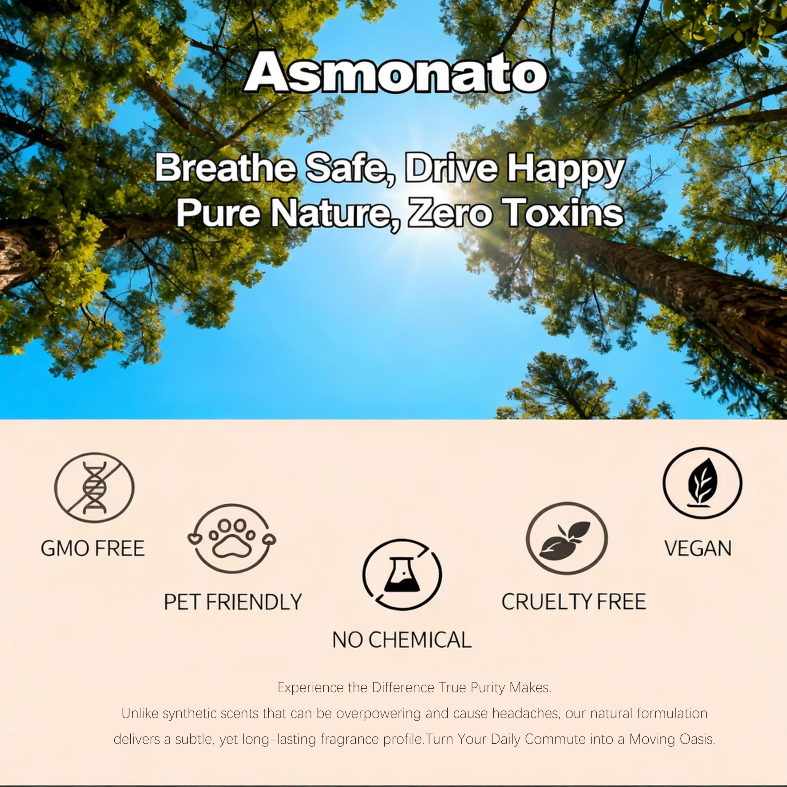 Asmonato magnetic clip ensures tool-free installation for quick setup