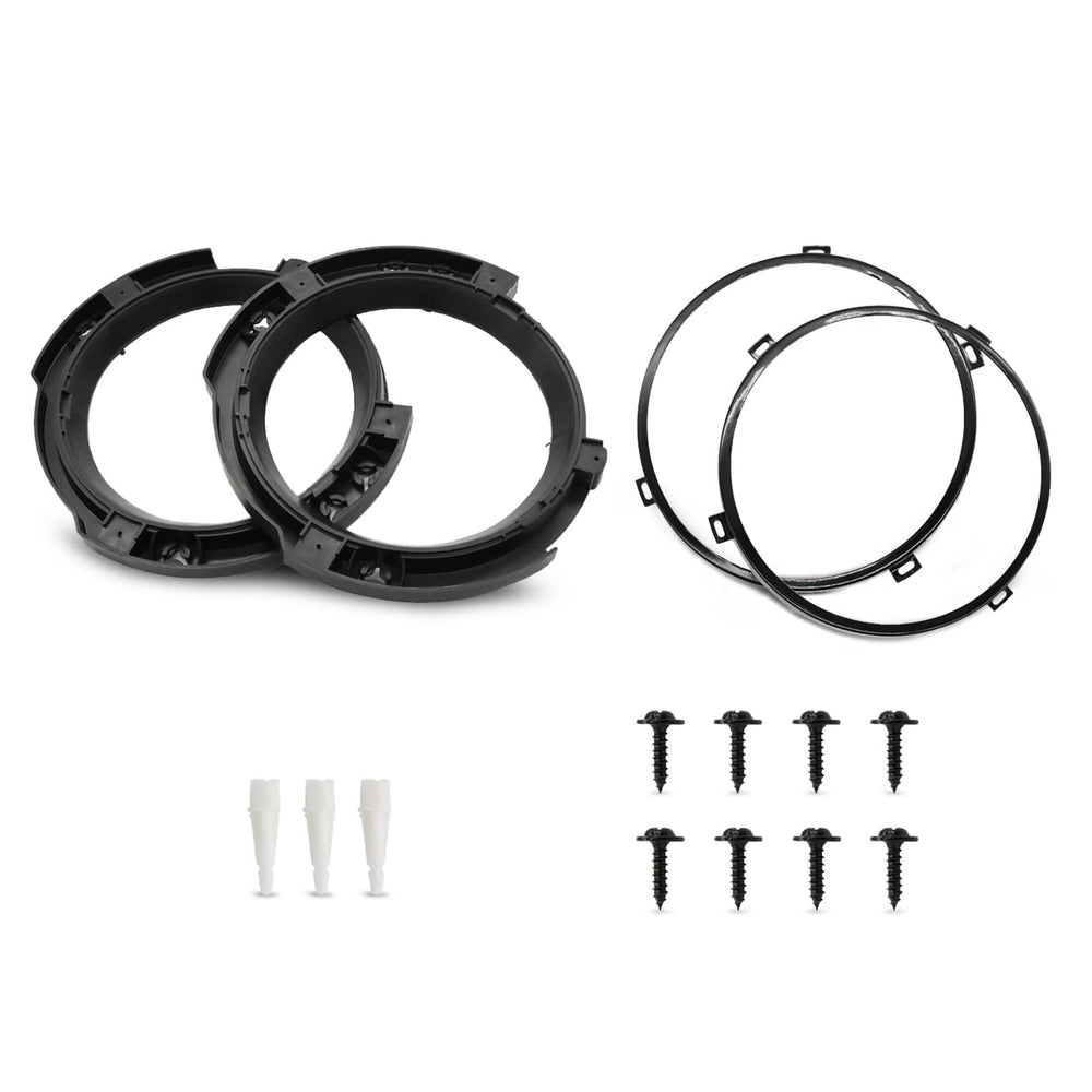 Aspaton 7-inch headlight bracket on front-left for Wrangler JK enhances stability