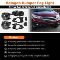 Aspaton CR-V fog lights with clear lens for crisper beams.