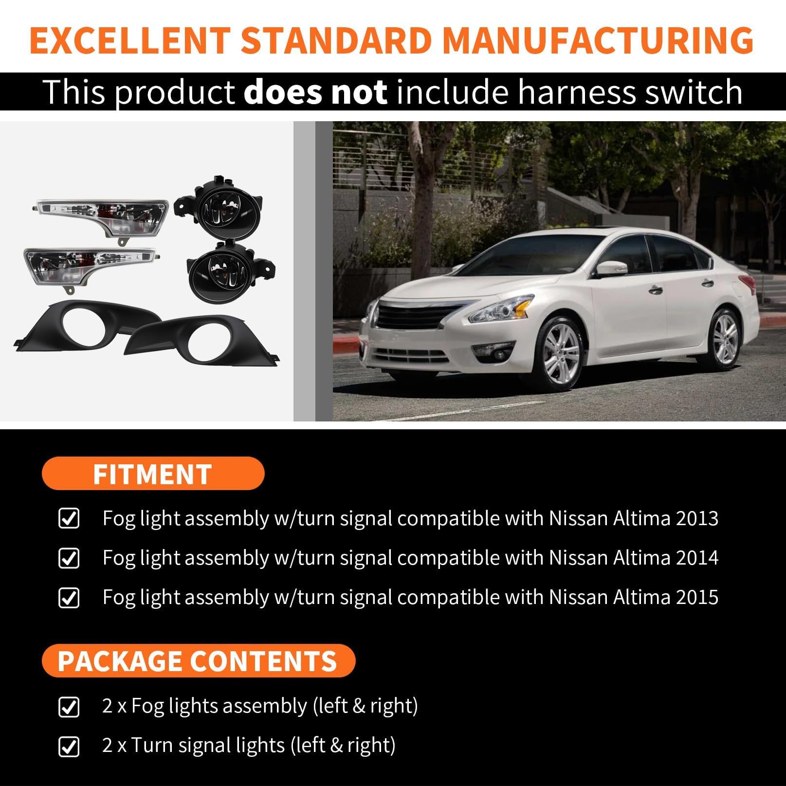 Aspaton front turn signal light right improves signaling and safety on the road.
