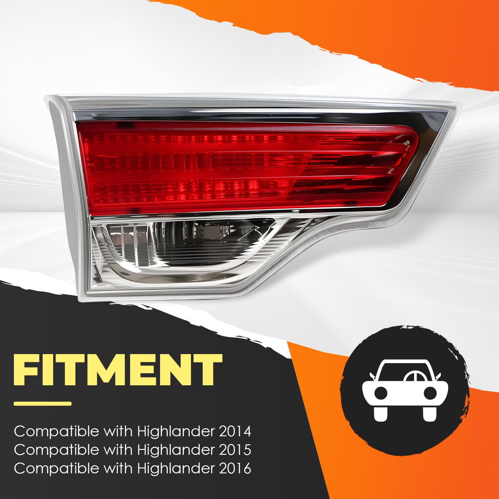 Aspaton inner tail light left Highlander 2014-2016 - packaging with part numbers 815900E060 TO2802115