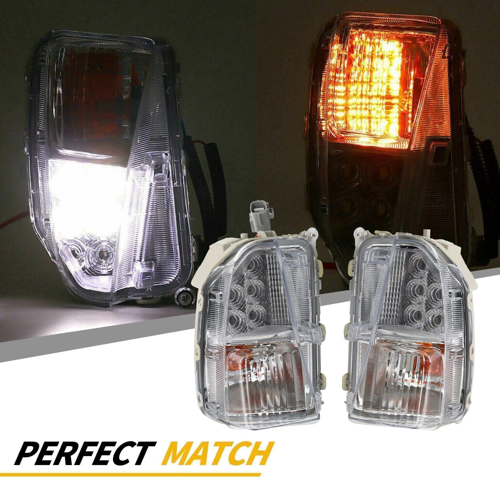 Aspaton bright beam demonstration for Prius fog light
