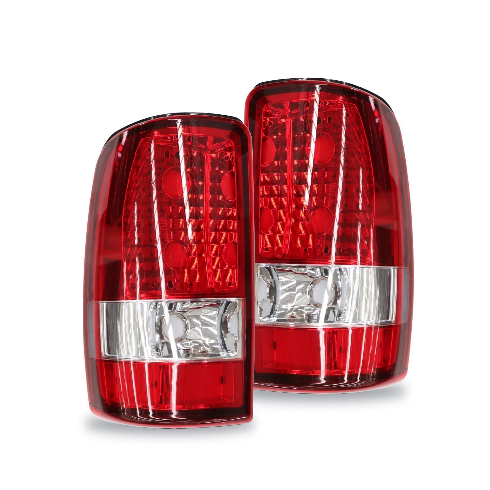 Aspaton red tail light for Suburban driver side improves nighttime visibility and safety.
