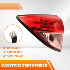 Aspaton HR-V tail light assembly showing brake and turn signal functions