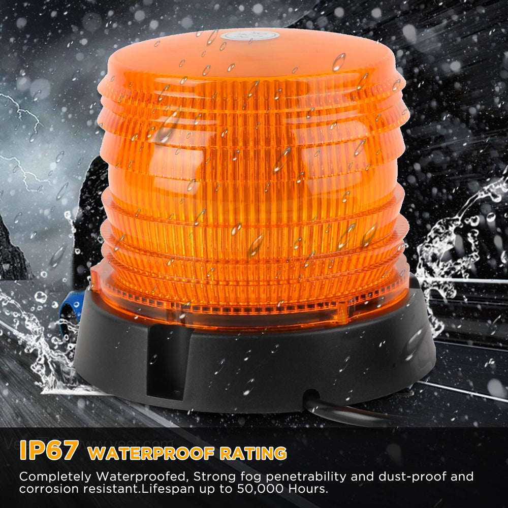 ASPL 16ft cord LED beacon demonstrating flexible mounting reach