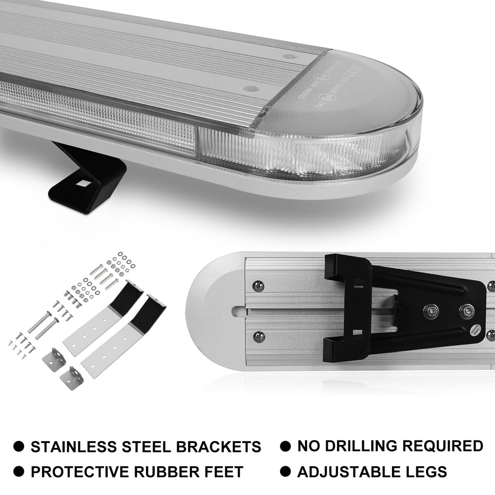 ASPL installation kit with universal gutter brackets for rooftop mounting
