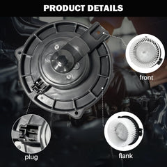 Aspligo 700054 front AC blower motor for Sienna, front view