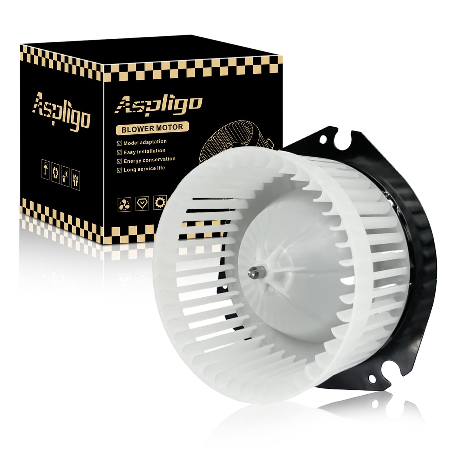 Aspligo 700067 blower motor for Chevy Express, easy installation ready.