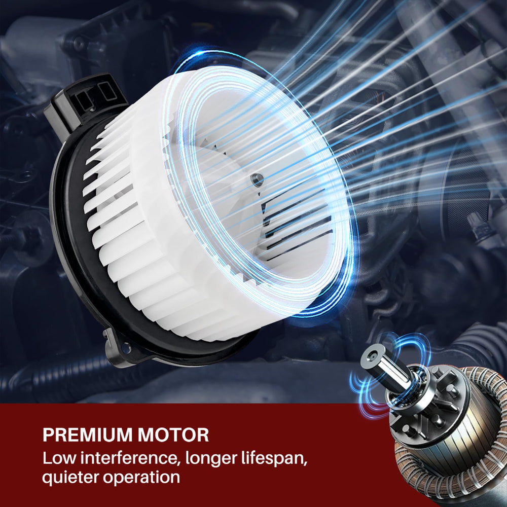 Aspligo 700247 copper-windings motor, whisper-quiet operation.