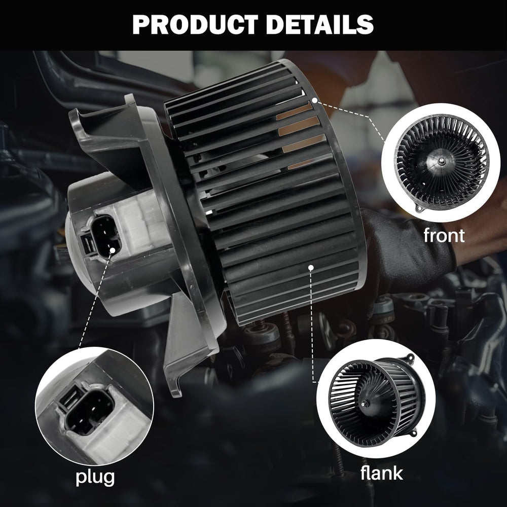 Aspligo front AC blower for Infiniti QX56 provides smooth cabin airflow.
