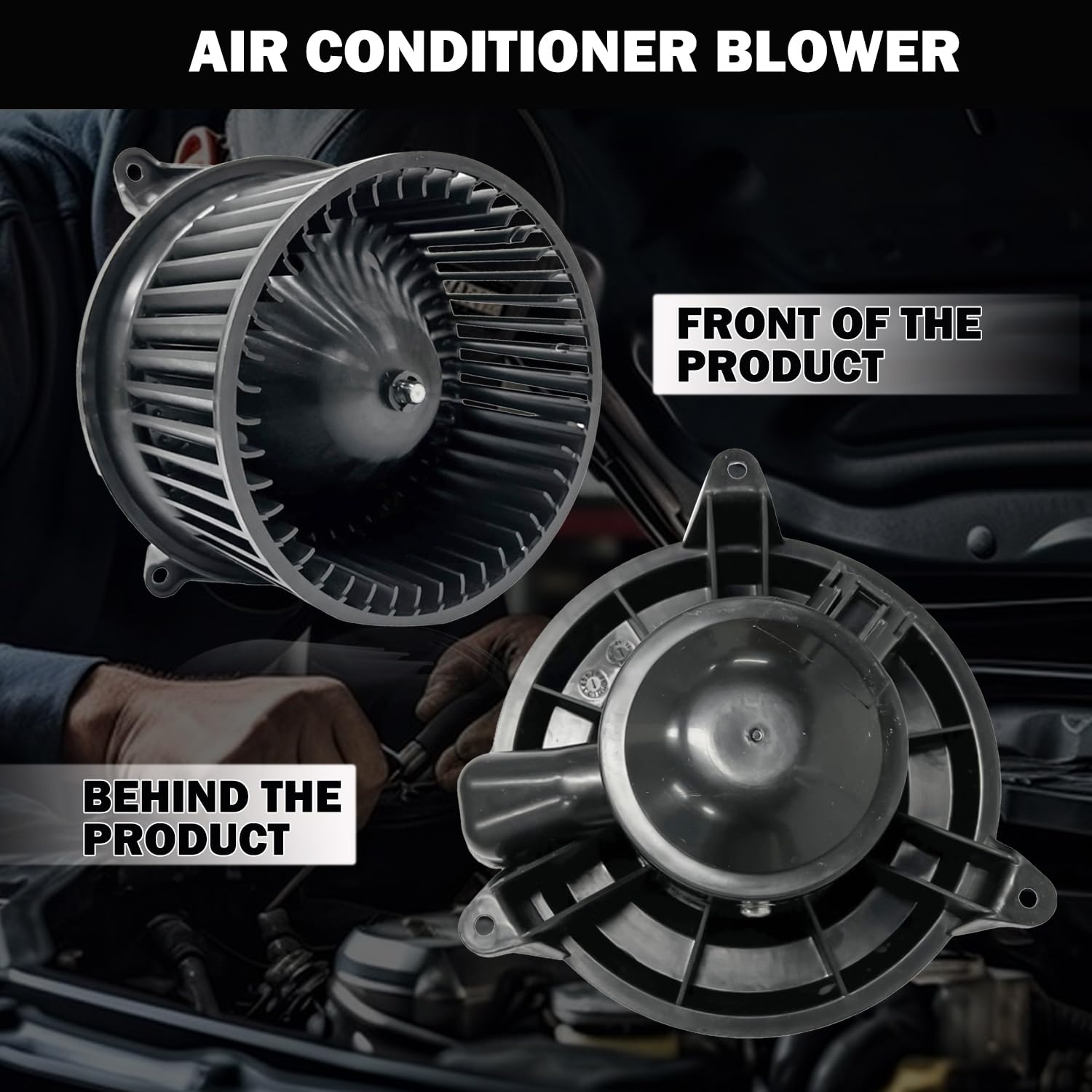 Aspligo front AC blower for Nissan Armada provides reliable cabin climate control.