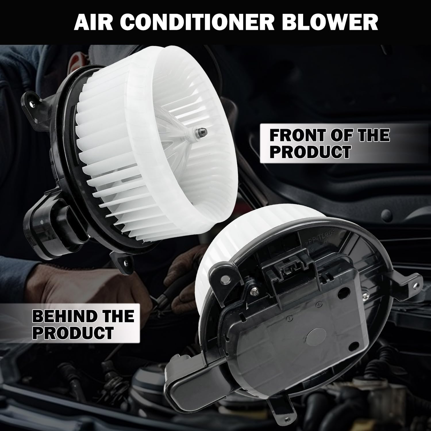 Aspligo front blower motor for Sequoia 2008-2022 enhances quick heat or cool air delivery.