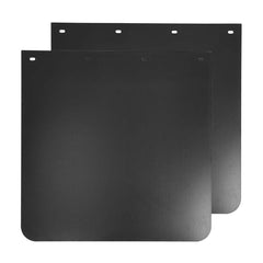 ASTAMOTOR mud flaps 24x24 with wavy grooves channeling water away.