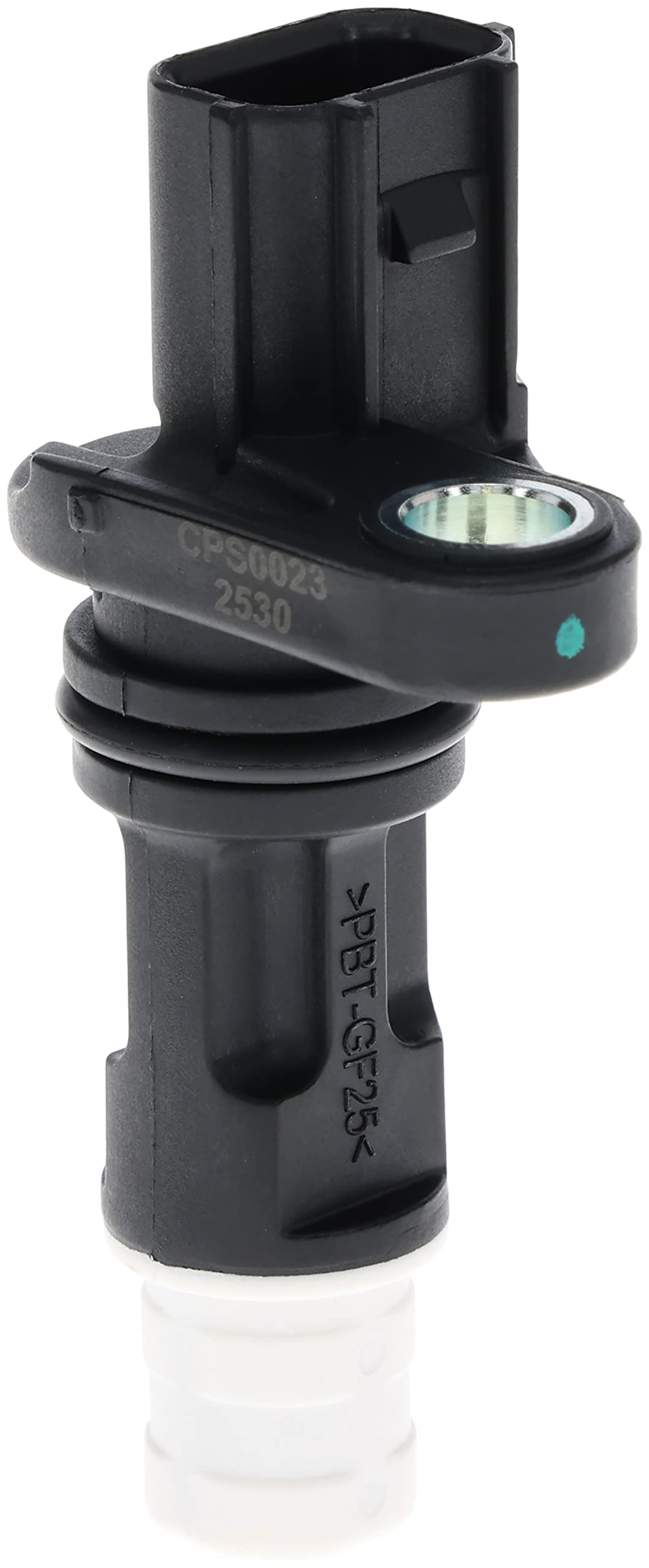Astemo CPS0023 crankshaft sensor side close-up highlighting premium components
