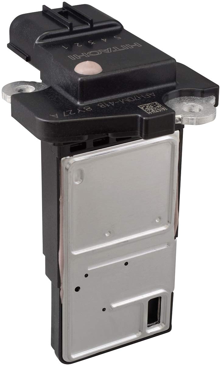 Astemo Hitachi MAF0033 sensor electronics close-up with protected circuitry