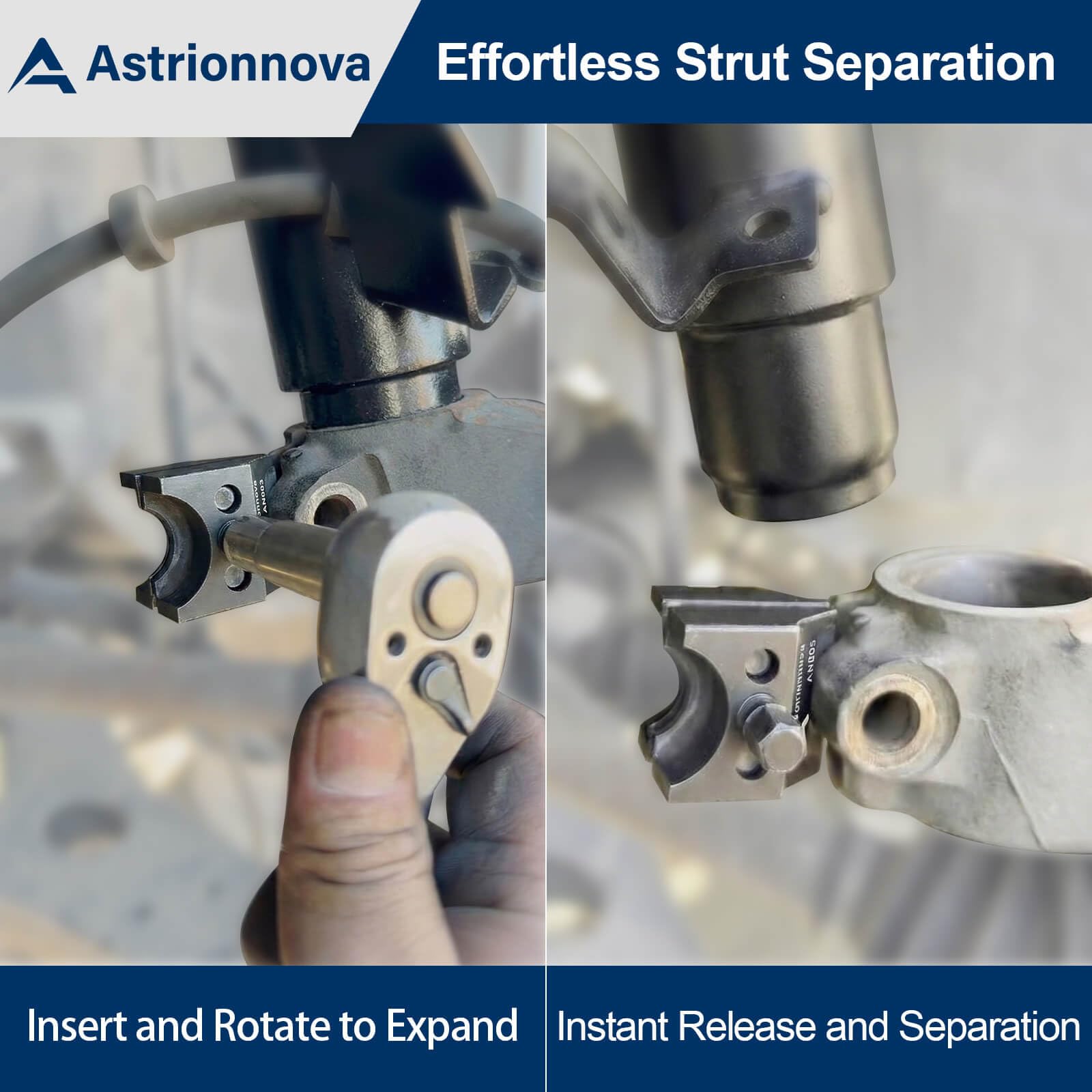 Astrionnova smooth expansion mechanism delivers gentle, precise adjustments during service.
