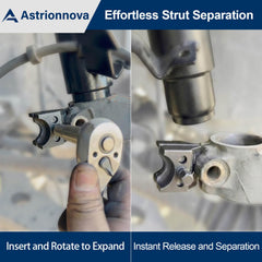 Astrionnova smooth expansion mechanism delivers gentle, precise adjustments during service.