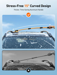 AstroAI 90-degree rotating brush head reduces bending during wash