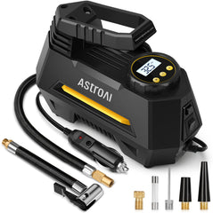 AstroAI AIRUN H front view showing compact design and yellow finish