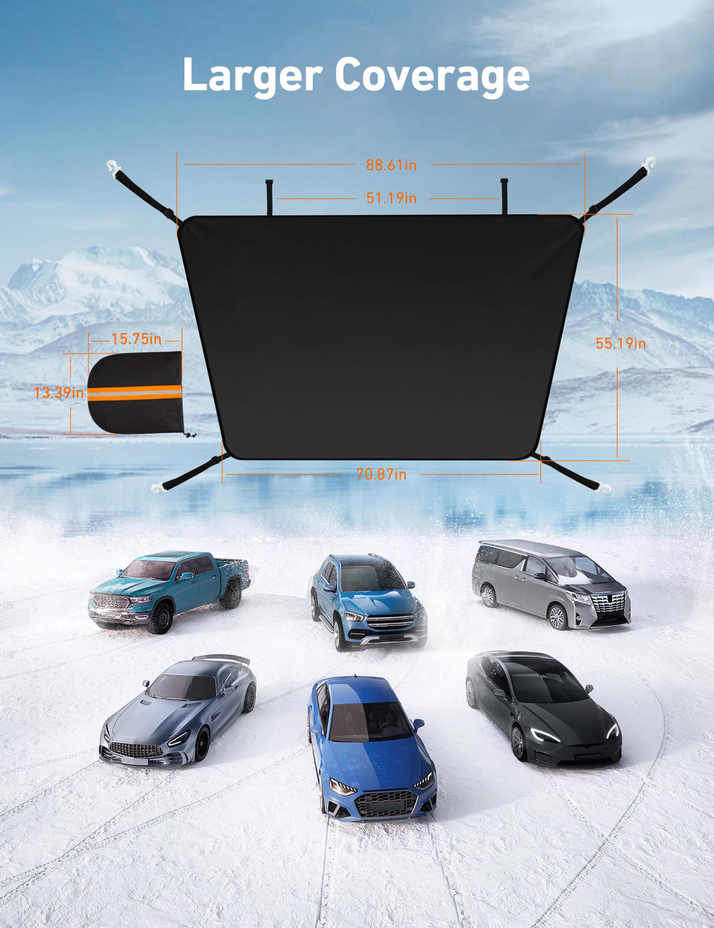 AstroAI anti-theft buckle adds security and rain protection.
