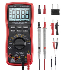 AstroAI digital multimeter backlit display for clear readings in dim light