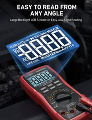 AstroAI digital multimeter True RMS readout for accurate AC measurements
