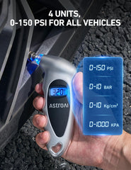 AstroAI backlit LCD display clearly visible for accurate night readings