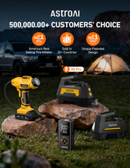 AstroAI H2 Pro side profile demonstrating portable compact design