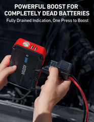 AstroAI S8 smart boost mode detects voltage to enable starting