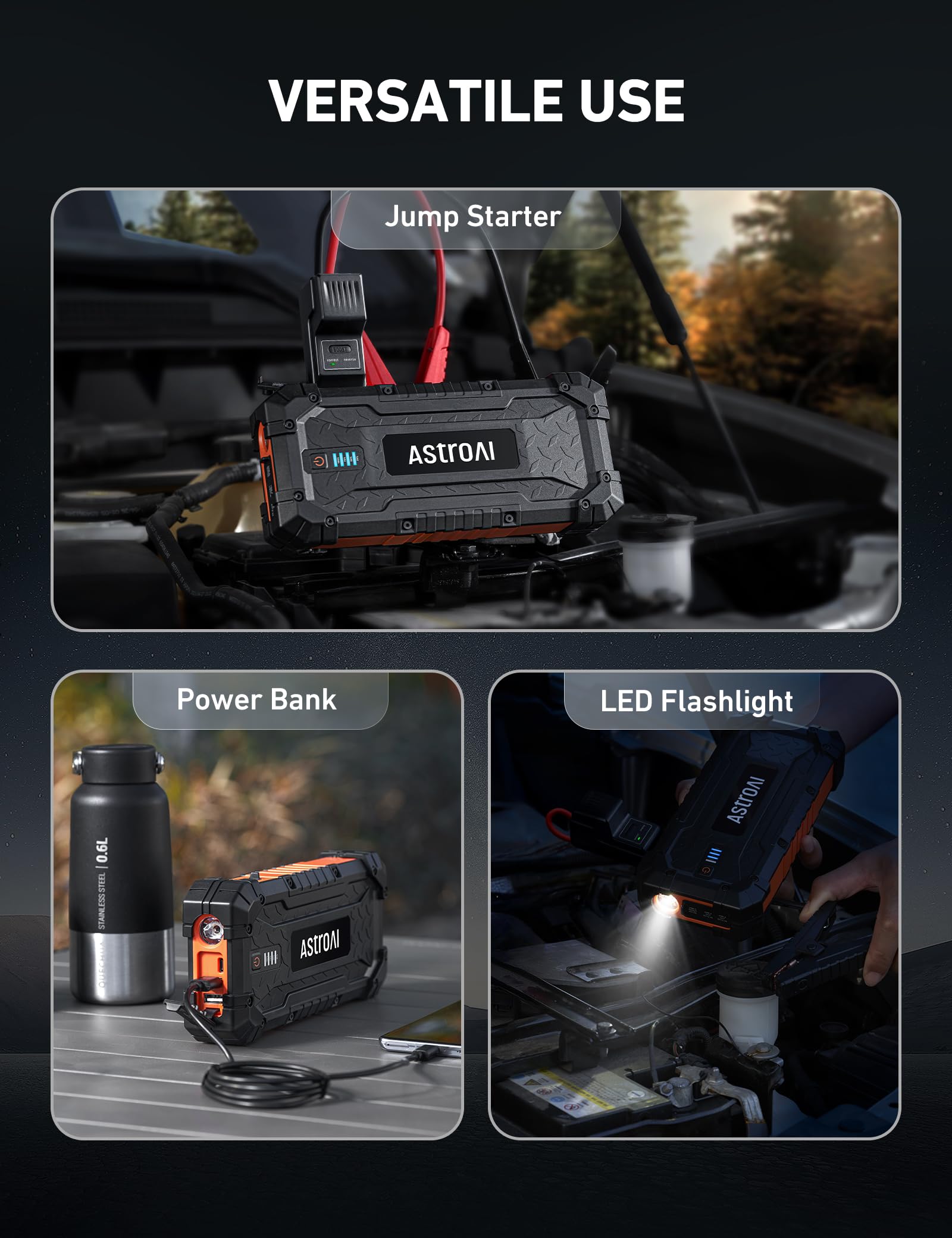 AstroAI S8 Ultra road emergency kit ready to assist drivers