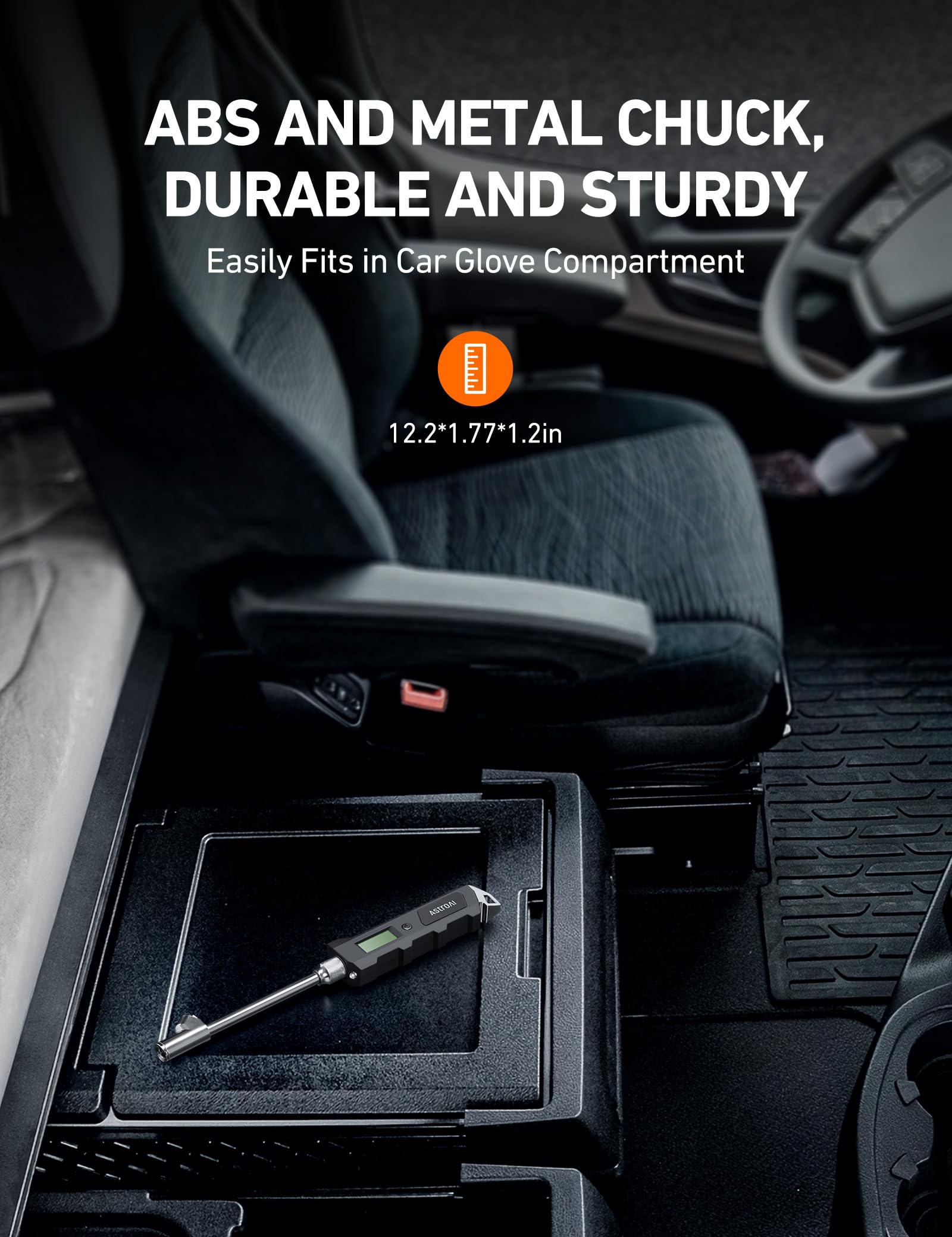 AstroAI gauge features ON/OFF button for simple operation.